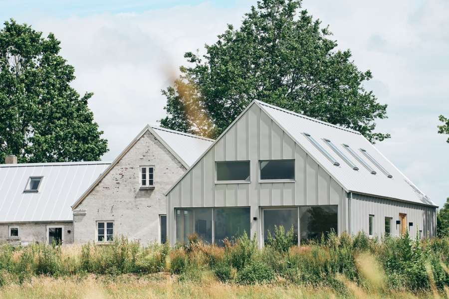 The old and the new come together in Jelling to make the history of tomorrow with steel profiles, Feldmosevej 1 - 7300 Jelling